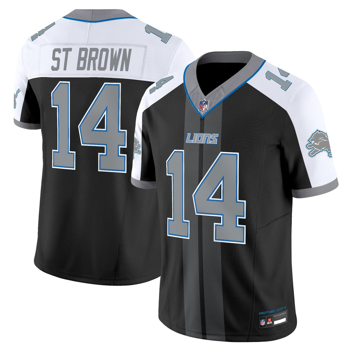 Men's Detroit Lions 'Motor City Racing Edition' Vapor Limited Jersey - All Stitched