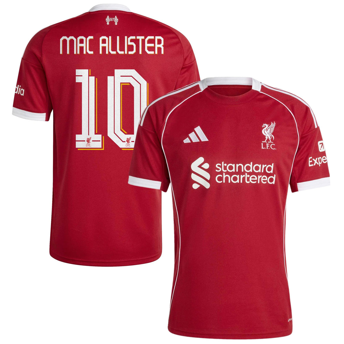 Liverpool FC 2025/26 Home Kit Jersey