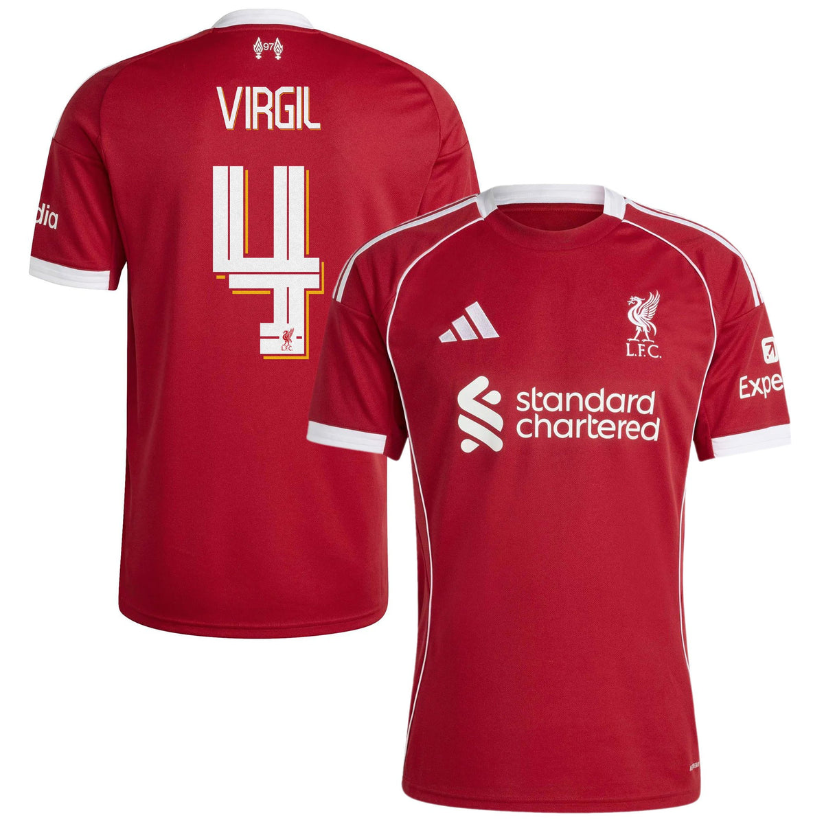 Liverpool FC 2025/26 Home Kit Jersey