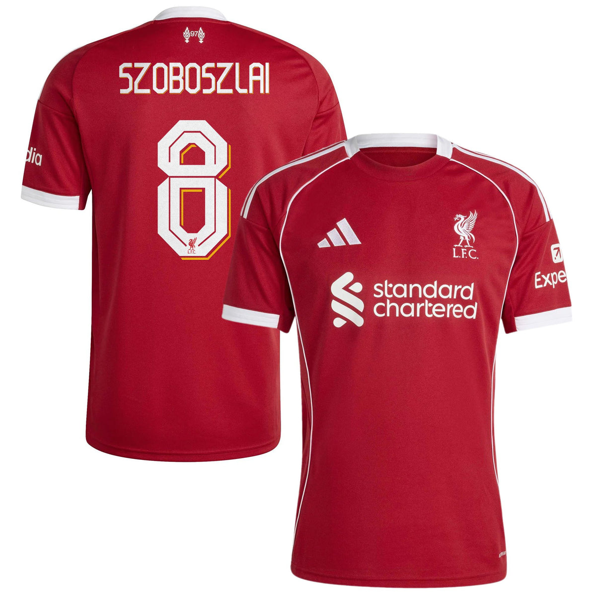 Liverpool FC 2025/26 Home Kit Jersey