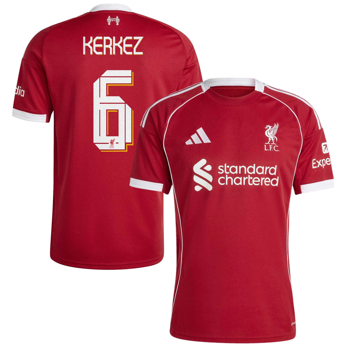Liverpool FC 2025/26 Home Kit Jersey