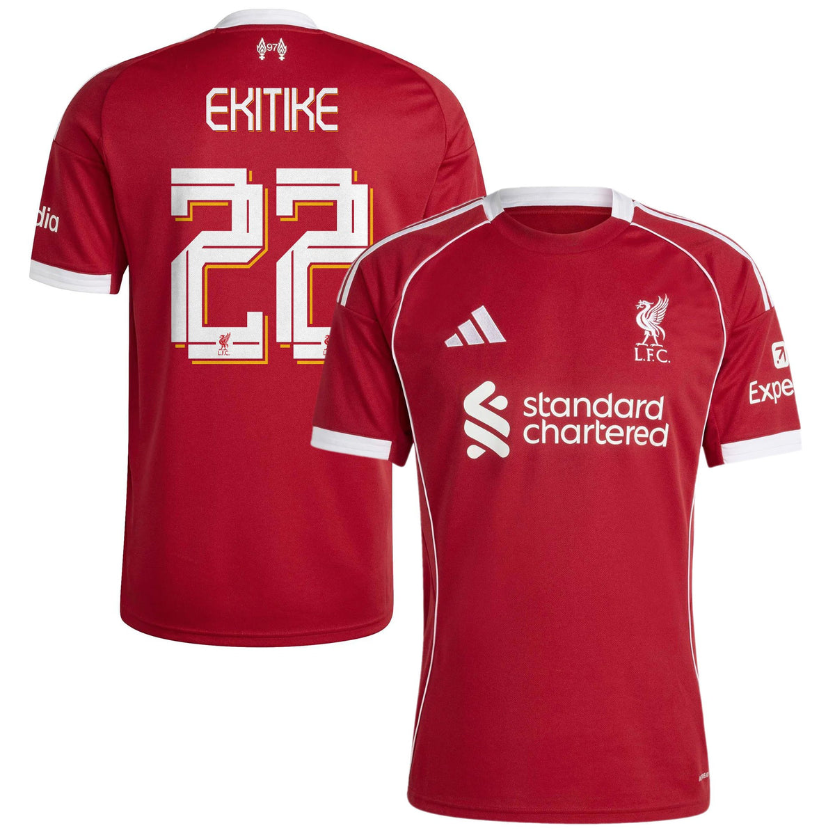 Liverpool FC 2025/26 Home Kit Jersey