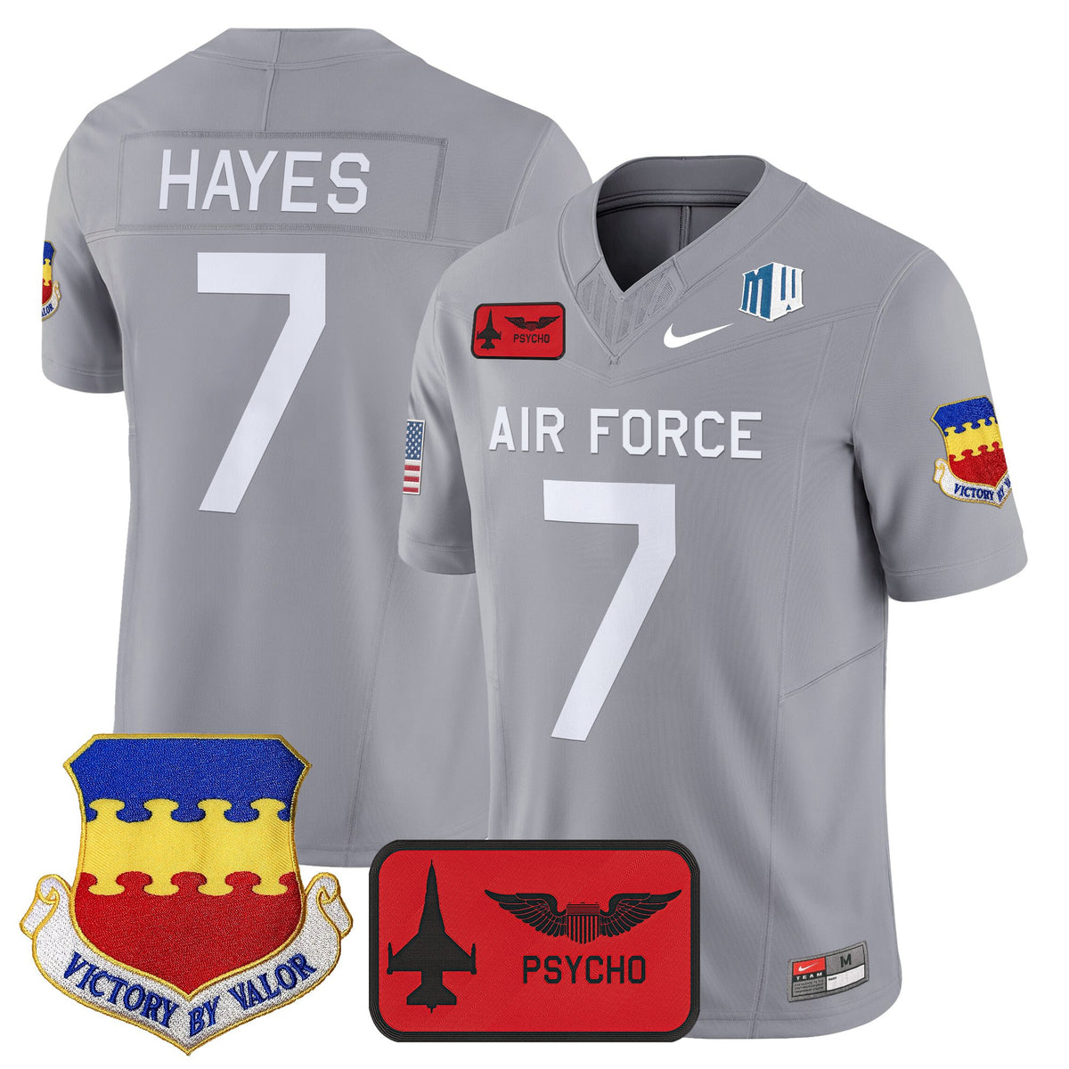 Men's Air Force Falcons 2025 'Air Power Legacy Series' Vapor Limited Jersey - All Stitched
