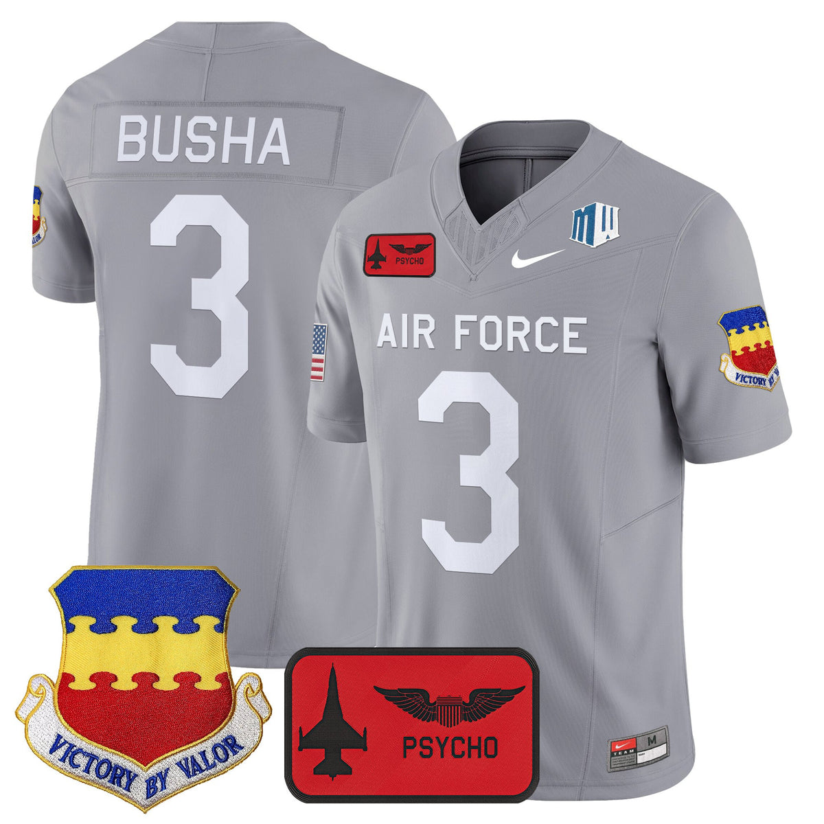 Men's Air Force Falcons 2025 'Air Power Legacy Series' Vapor Limited Jersey - All Stitched