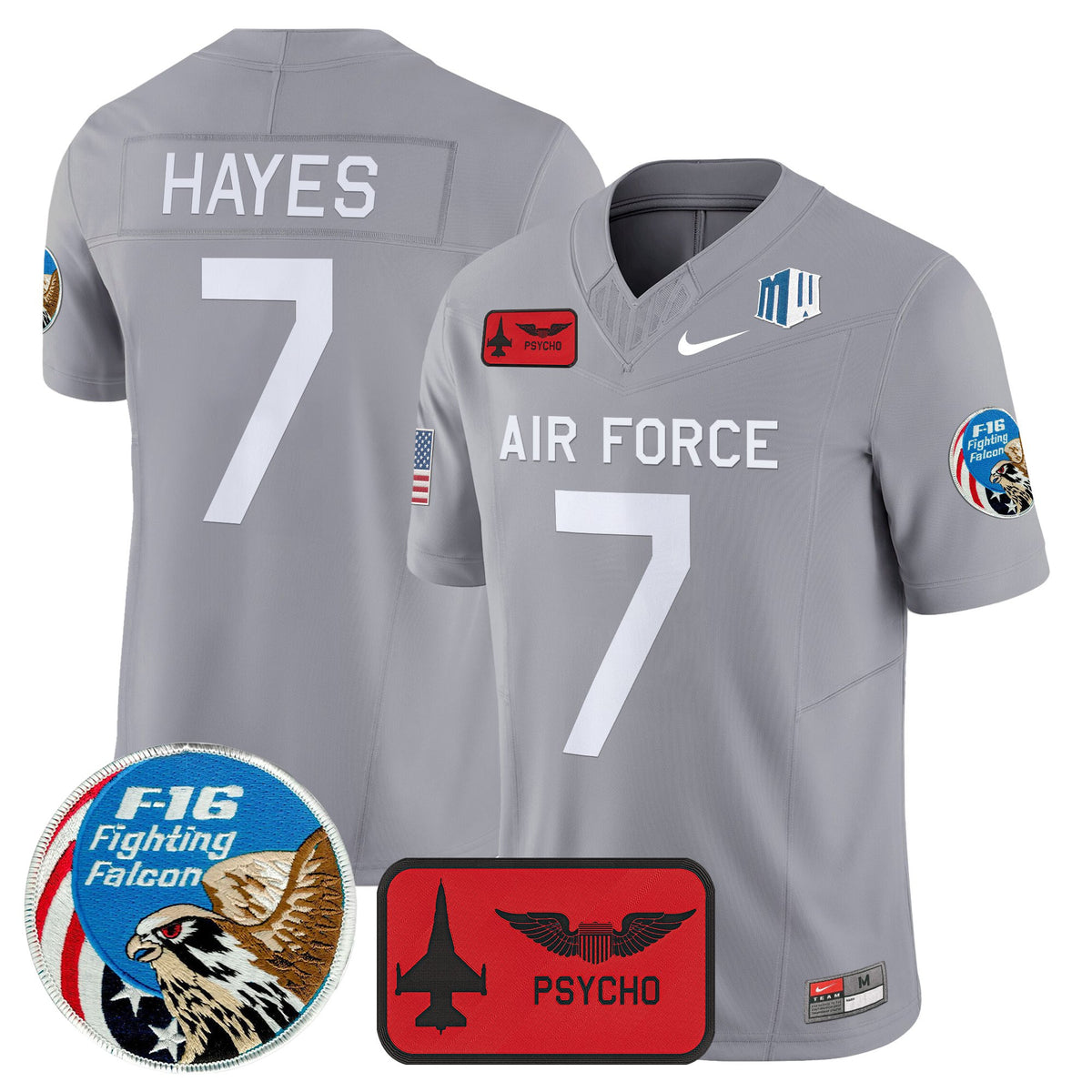 Men's Air Force Falcons 2025 'Air Power Legacy Series' Vapor Limited Jersey - All Stitched