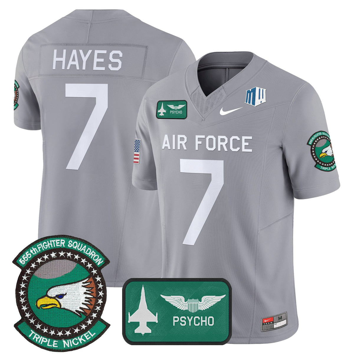 Men's Air Force Falcons 2025 'Air Power Legacy Series' Vapor Limited Jersey - All Stitched