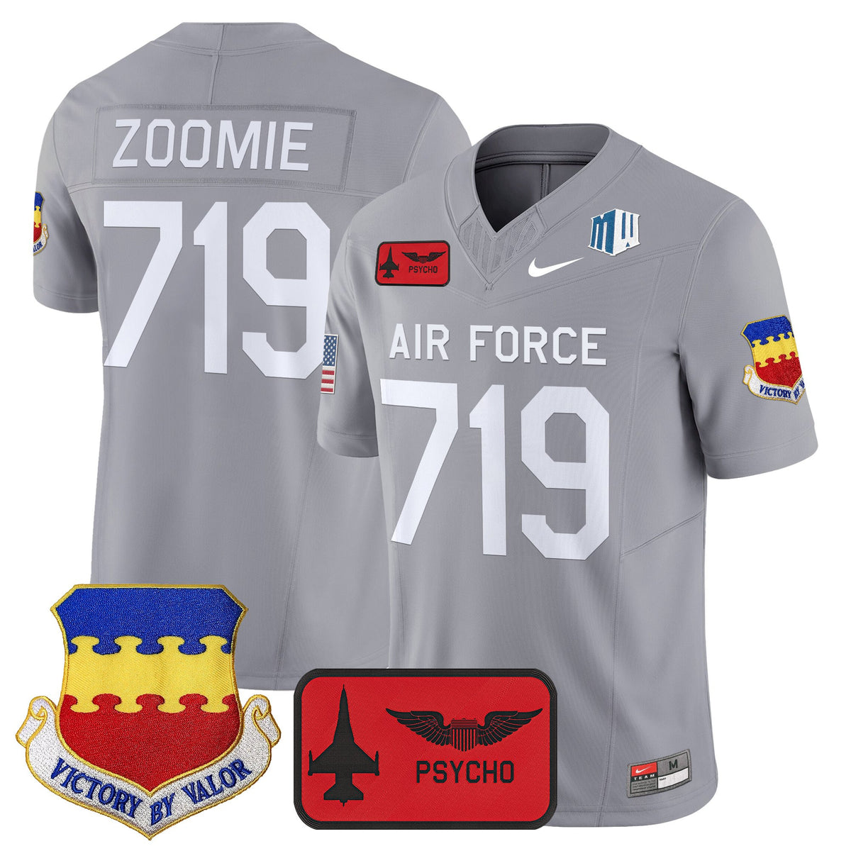 Men's Air Force Falcons 2025 'Air Power Legacy Series' Vapor Limited Jersey - All Stitched