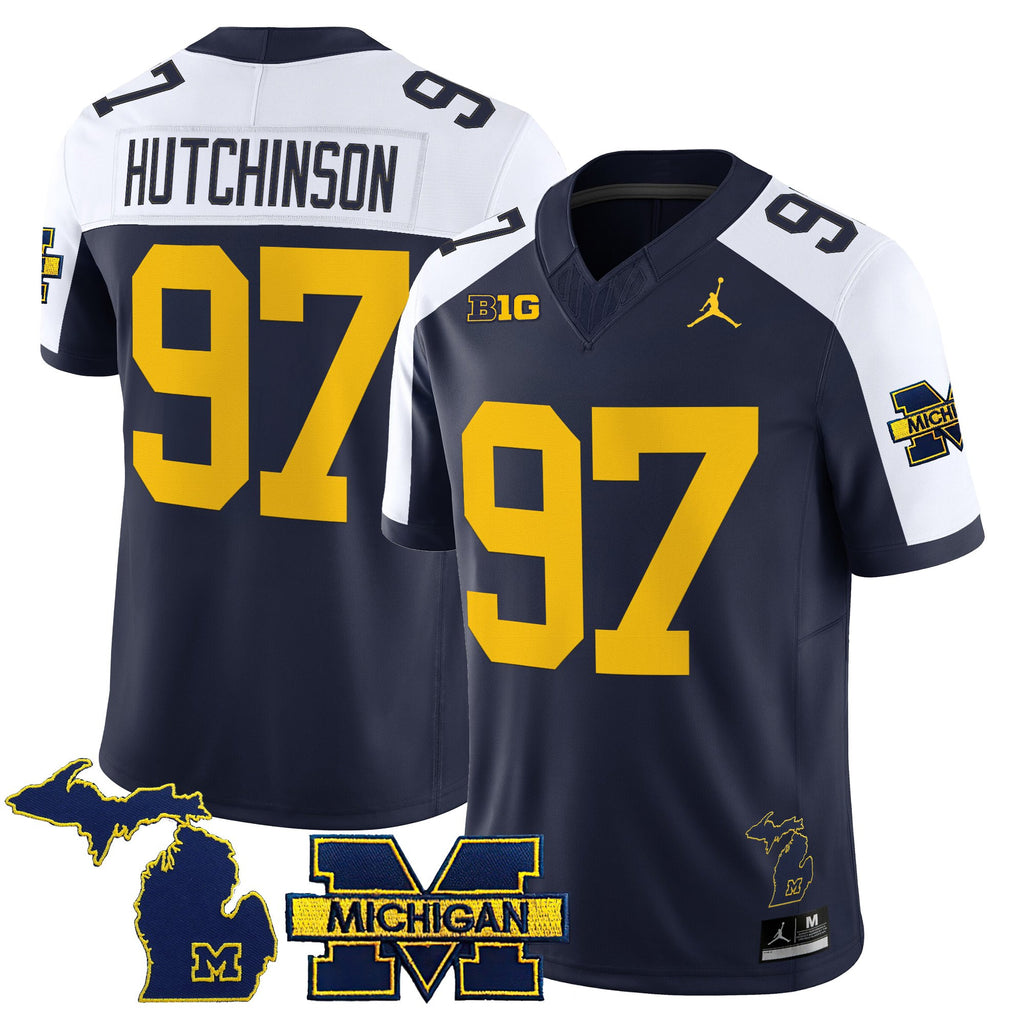 Men's Michigan Wolverines 2025 Vapor Limited Jersey V2 - All Stitched
