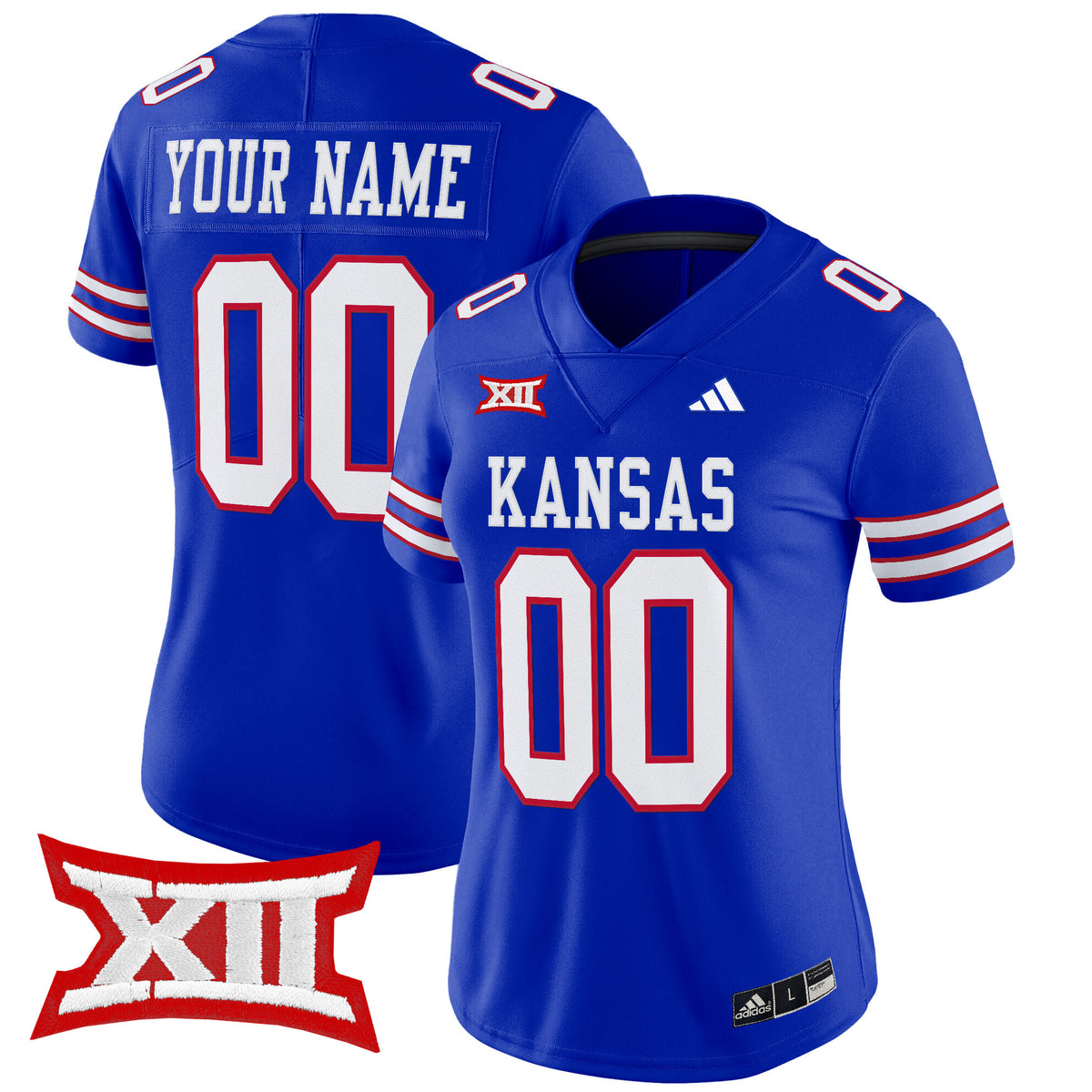 Kansas Jayhawks 2025 Vapor Limited Custom Jersey - All Stitched