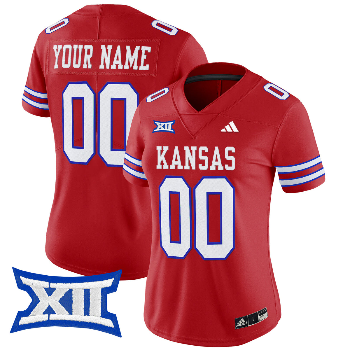 Kansas Jayhawks 2025 Vapor Limited Custom Jersey - All Stitched