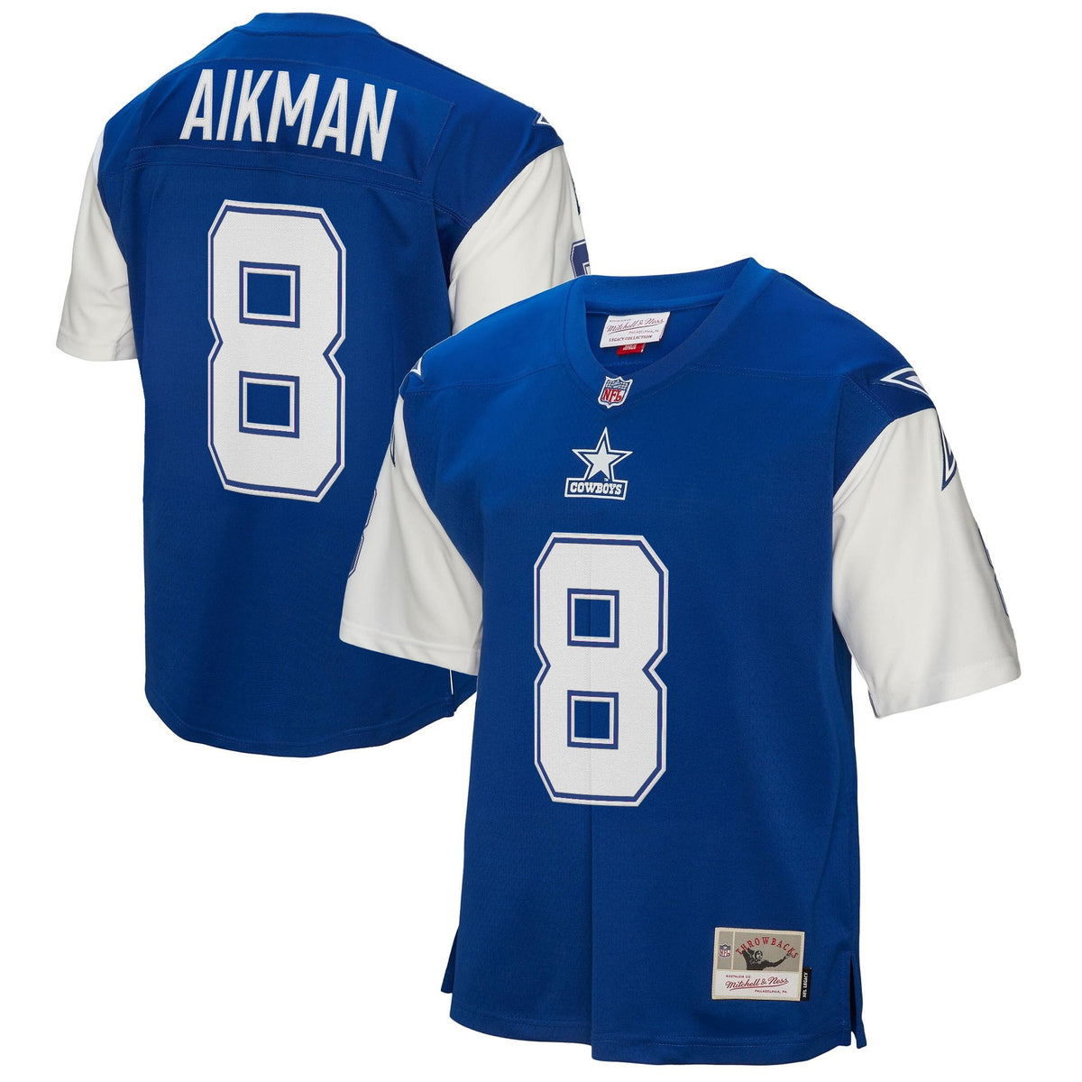 Men's Dallas Cowboys Throwback Player Jersey - All Stitched