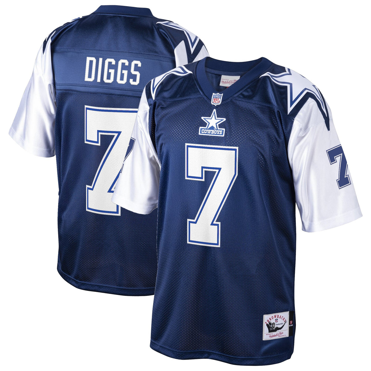 Men's Dallas Cowboys Throwback Player Jersey - All Stitched