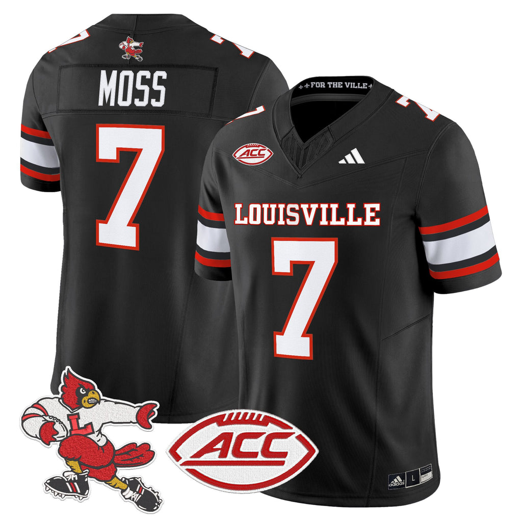Men's Louisville Cardinals '1980s Throwback' Vapor Limited Jersey - All Stitched