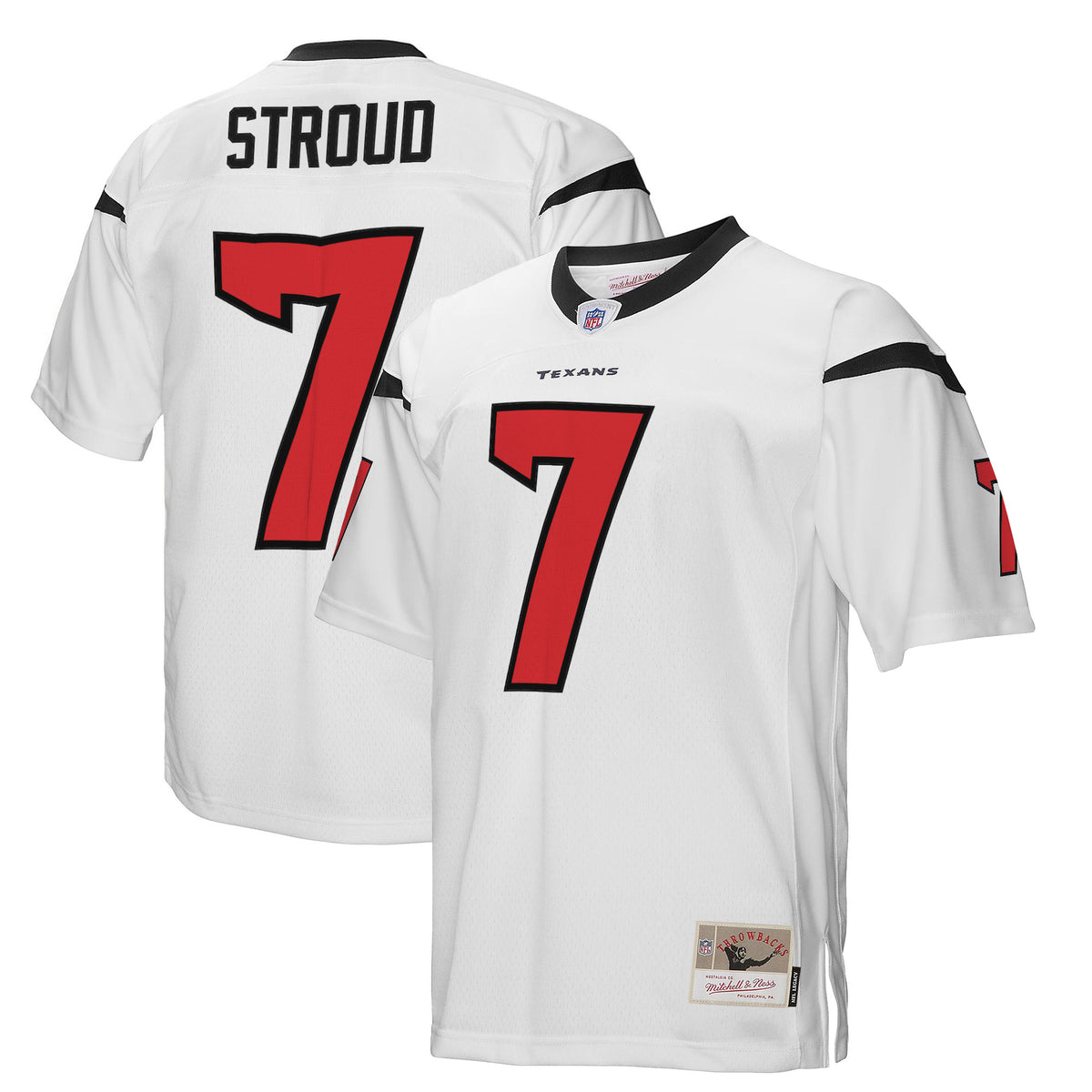 Houston Texans Throwback Legacy Jersey - All Stitched