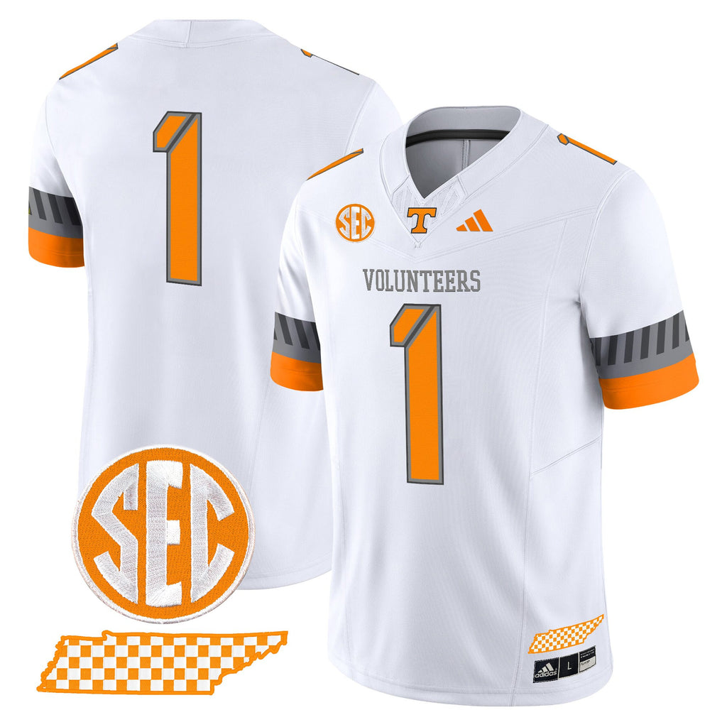 Men's Tennessee Volunteers 2025 'Smokey Grey Series' Vapor Limited Jersey V3 - All Stitched