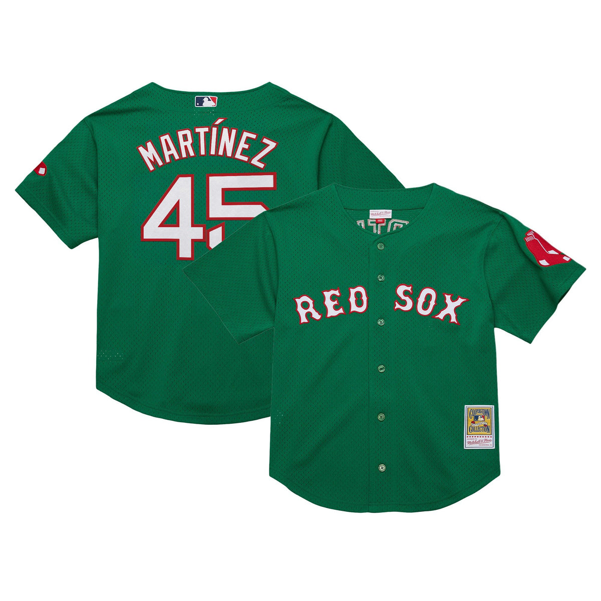 Men's Boston Red Sox Throwback Jersey - Cooperstown Collection - All Stitched