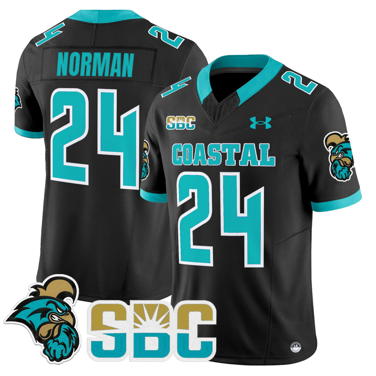 Men's Coastal Carolina Chanticleers 2025 Vapor Limited Jersey - All Stitched