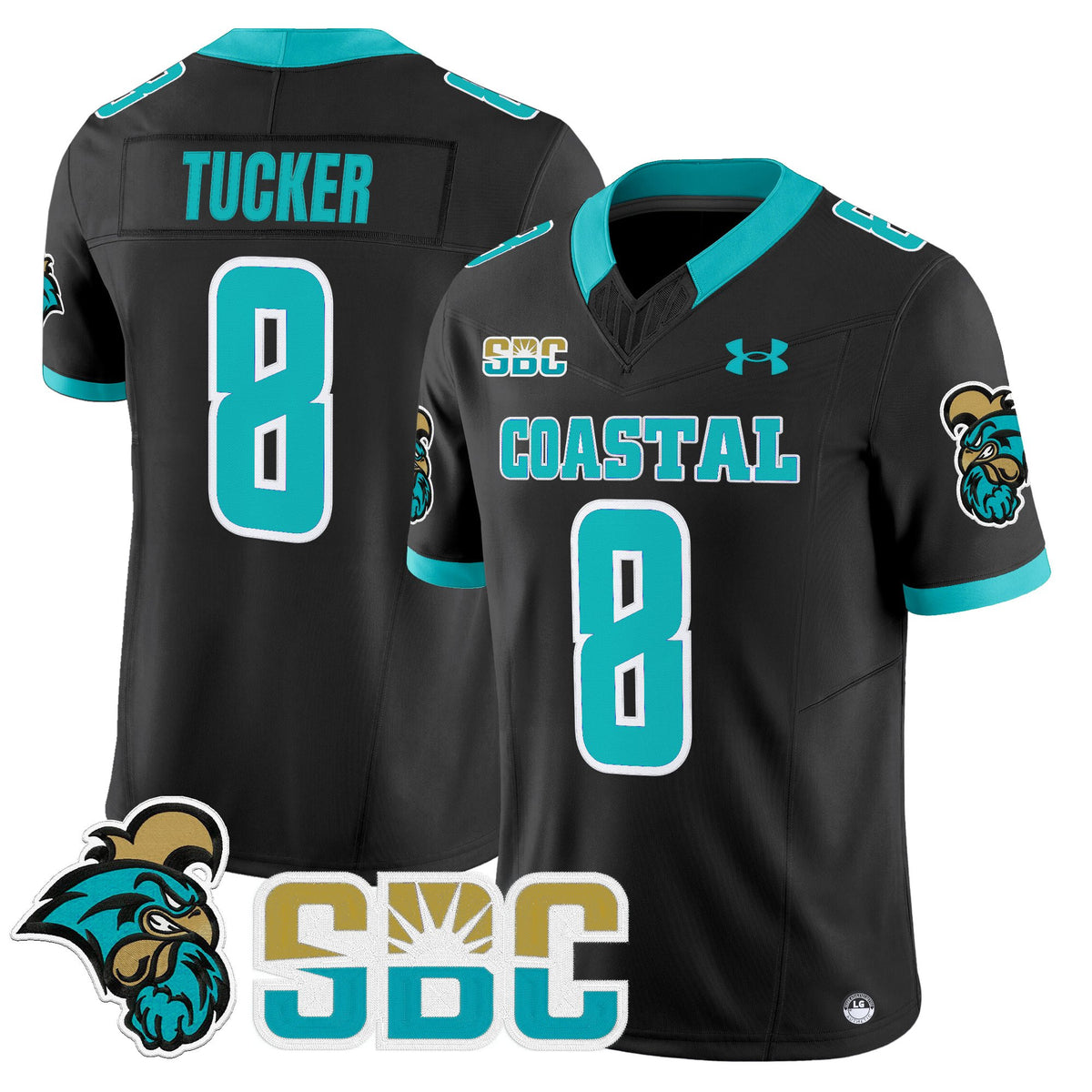 Men's Coastal Carolina Chanticleers 2025 Vapor Limited Jersey - All Stitched