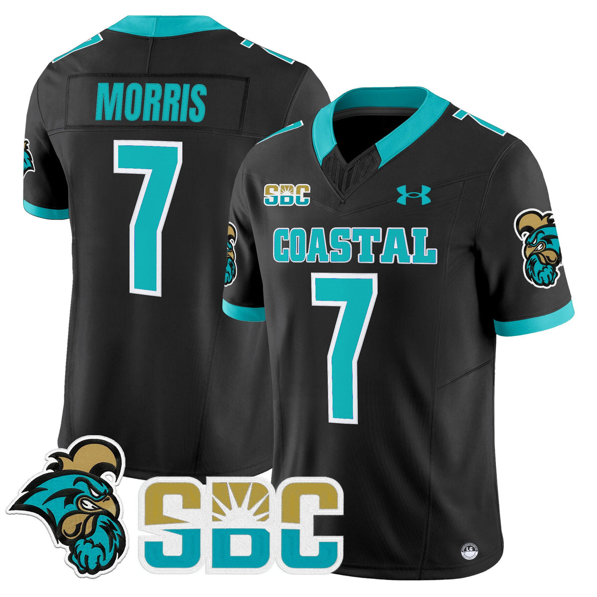 Men's Coastal Carolina Chanticleers 2025 Vapor Limited Jersey - All Stitched