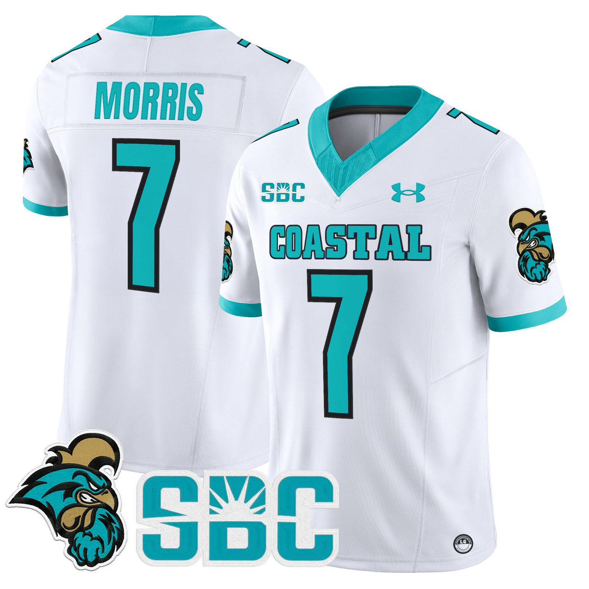 Men's Coastal Carolina Chanticleers 2025 Vapor Limited Jersey - All Stitched