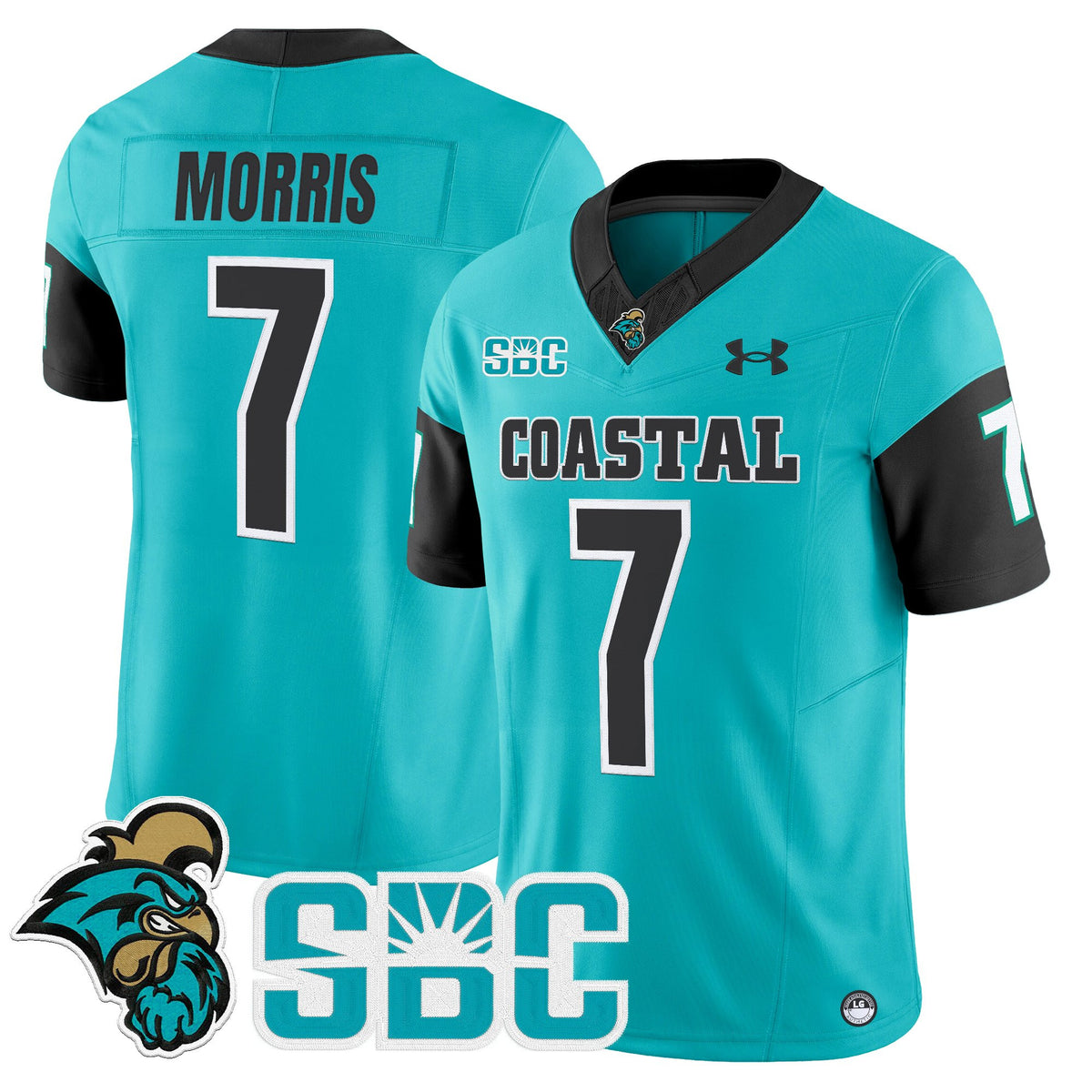 Men's Coastal Carolina Chanticleers 2025 Vapor Limited Jersey - All Stitched