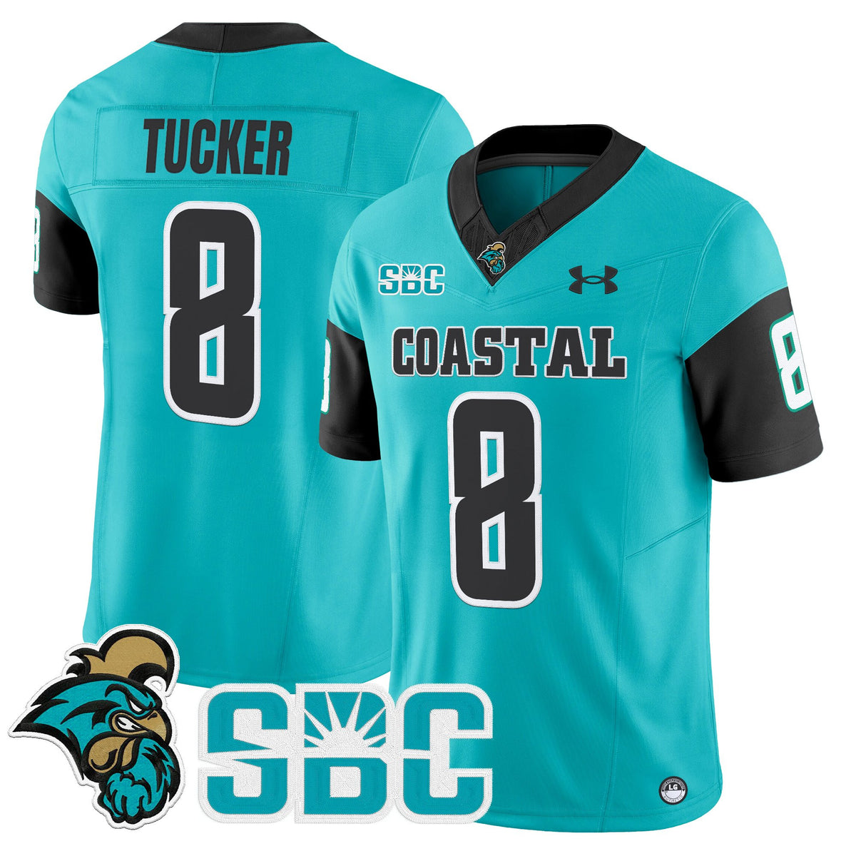 Men's Coastal Carolina Chanticleers 2025 Vapor Limited Jersey - All Stitched