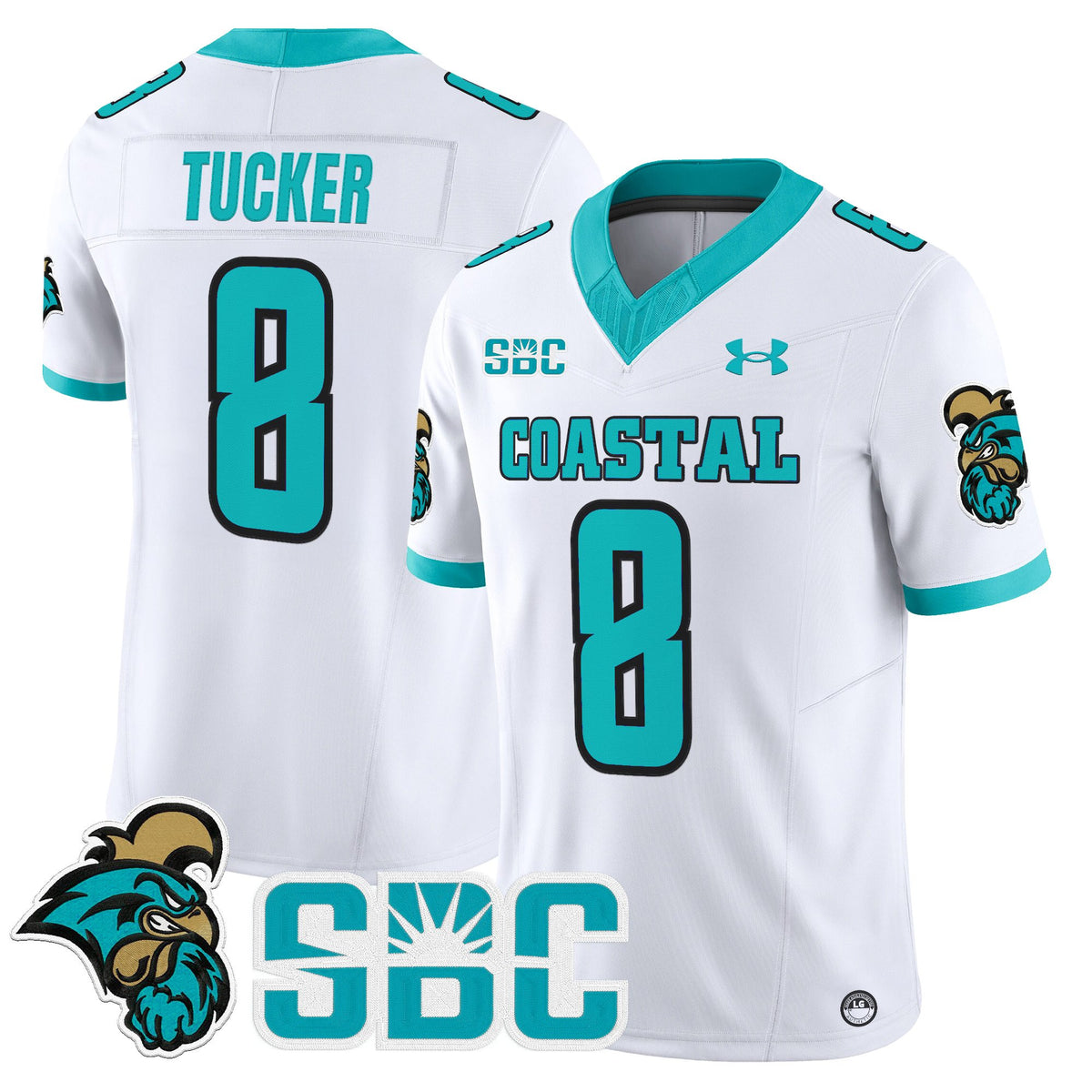 Men's Coastal Carolina Chanticleers 2025 Vapor Limited Jersey - All Stitched