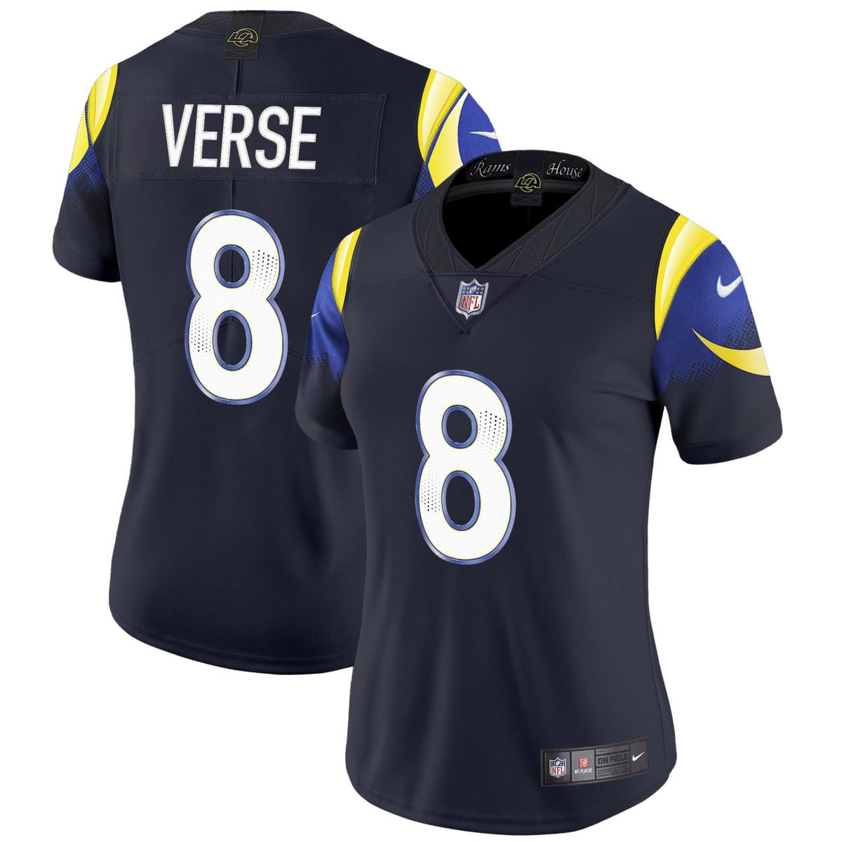 Women's Los Angeles Rams 'Rivalries' Vapor Limited Jersey - All Stitched