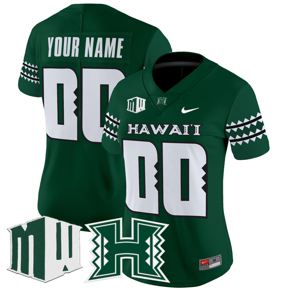 Hawai'i Rainbow Warriors 2025 Vapor Limited Custom Jersey - All Stitched