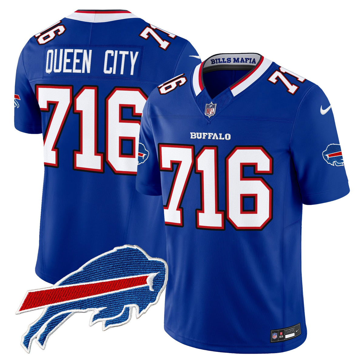 Men's Buffalo Bills 2025 "Rivalries" Vapor Limited Jersey - All Stitched