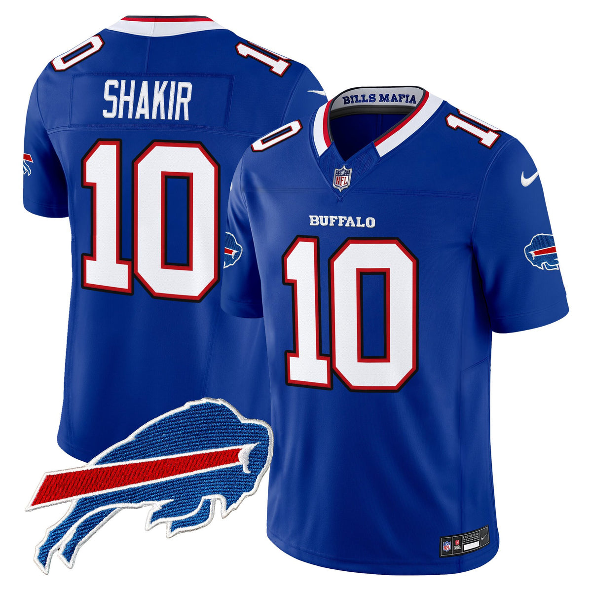 Men's Buffalo Bills 2025 "Rivalries" Vapor Limited Jersey - All Stitched
