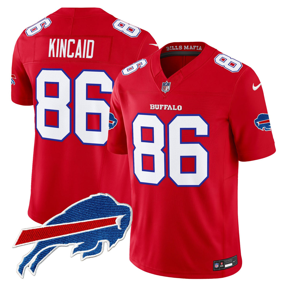 Men's Buffalo Bills 2025 "Rivalries" Vapor Limited Jersey - All Stitched