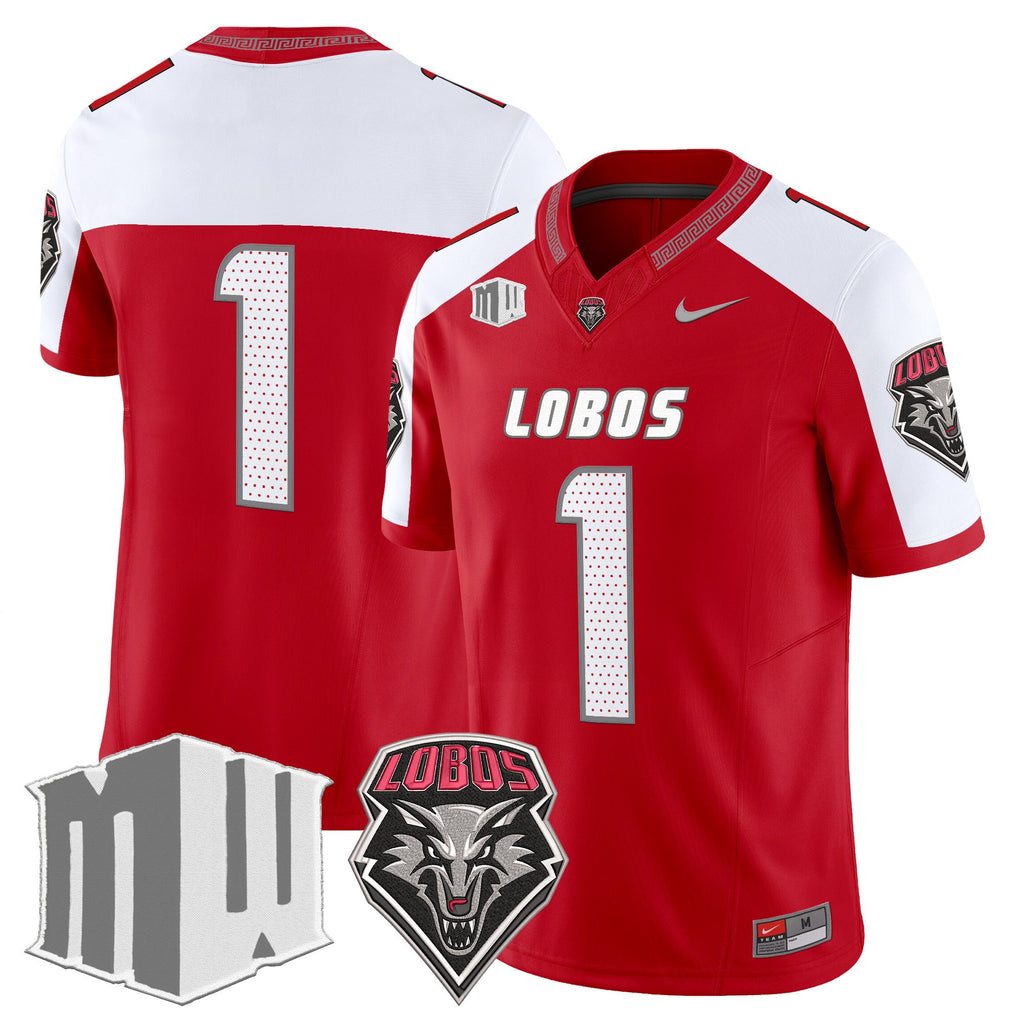 Men's New Mexico Lobos 2025 Vapor Limited Jersey - All Stitched