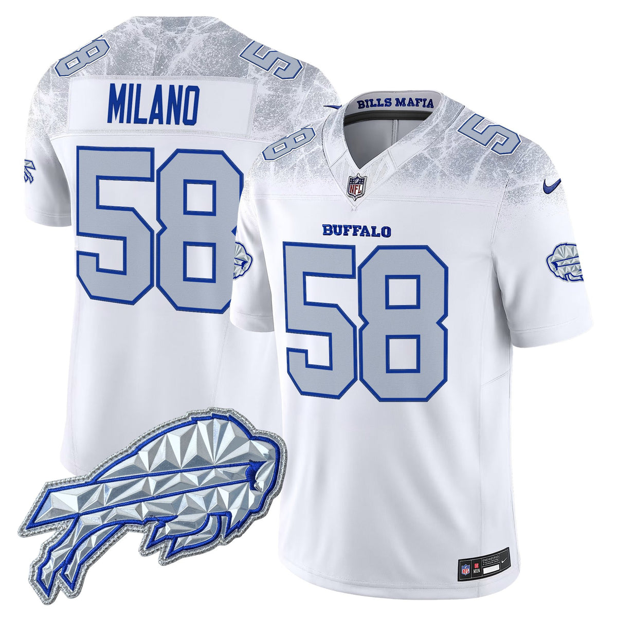 Men's Buffalo Bills 2025 "Rivalries" Vapor Limited Jersey - All Stitched
