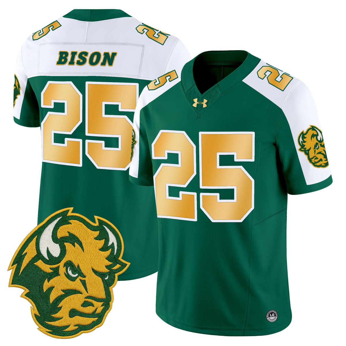 Men's North Dakota State Bison Vapor Limited Jersey - All Stitched