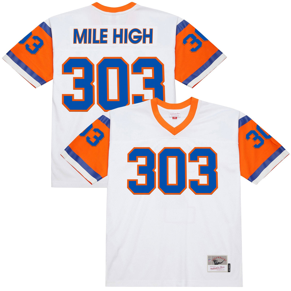 Men's Denver Broncos Throwback Player Jersey - All Stitched