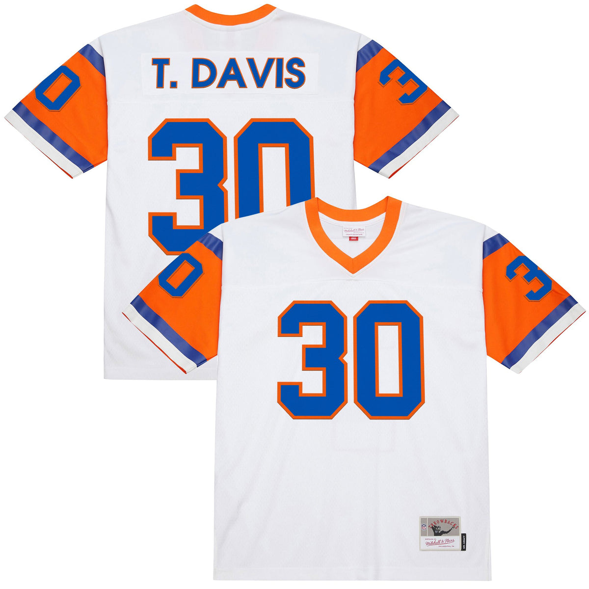 Men's Denver Broncos Throwback Player Jersey - All Stitched