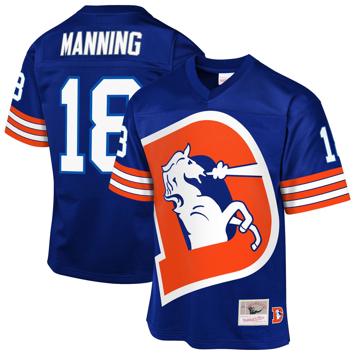 Men's Denver Broncos Throwback Player Jersey - All Stitched