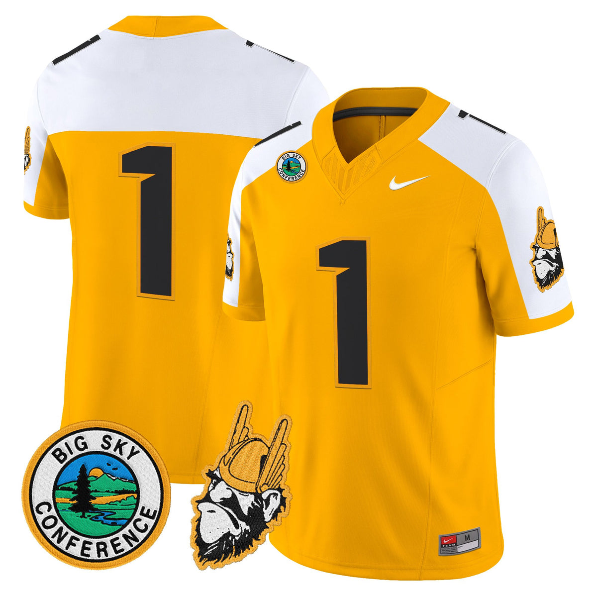 Men's Idaho Vandals 1975 Throwback Vapor Limited Jersey - All Stitched