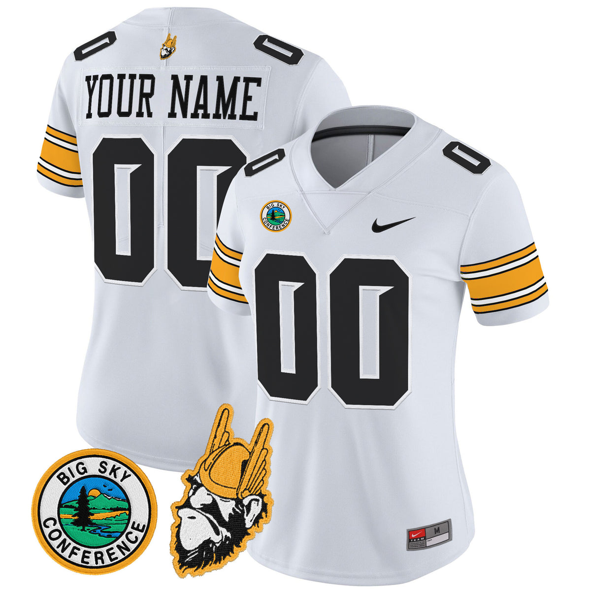 Idaho Vandals 1975 Throwback Vapor Limited Custom Jersey - All Stitched