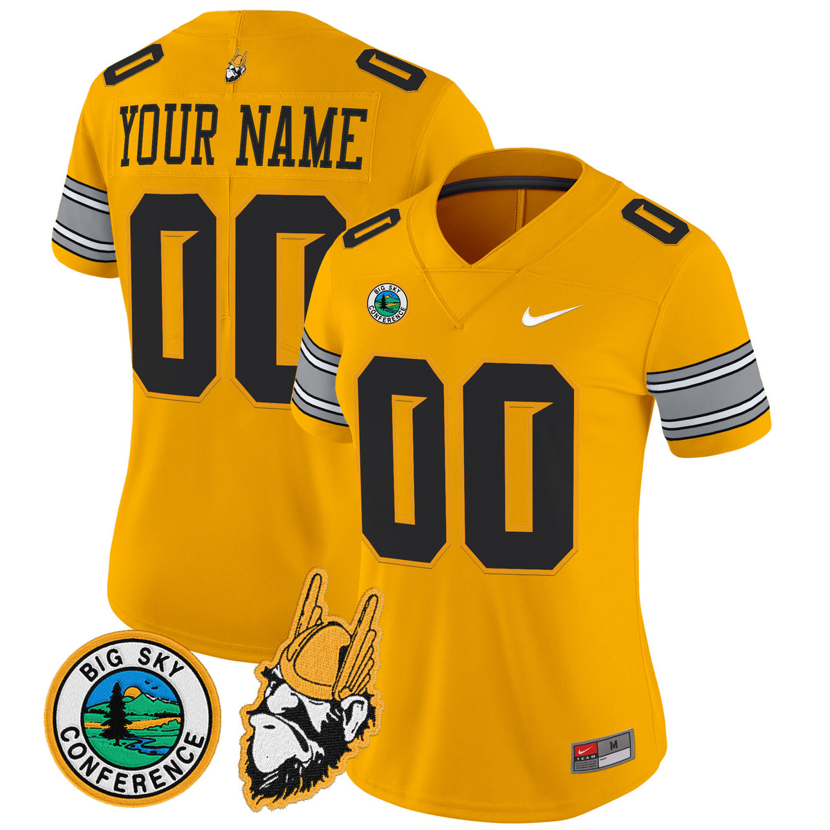 Idaho Vandals 1975 Throwback Vapor Limited Custom Jersey - All Stitched