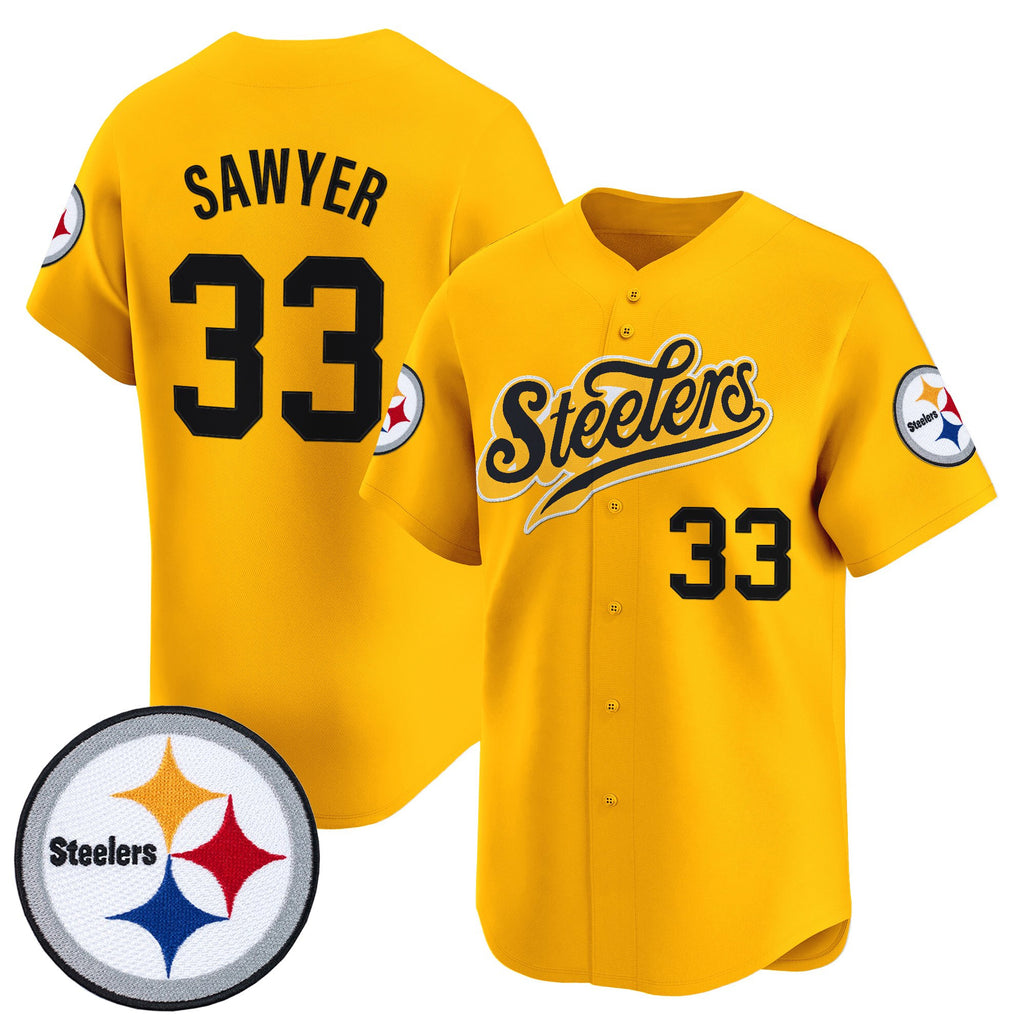 Men's Pittsburgh Steelers 2025 Vapor Baseball Jersey V3 - All Stitched