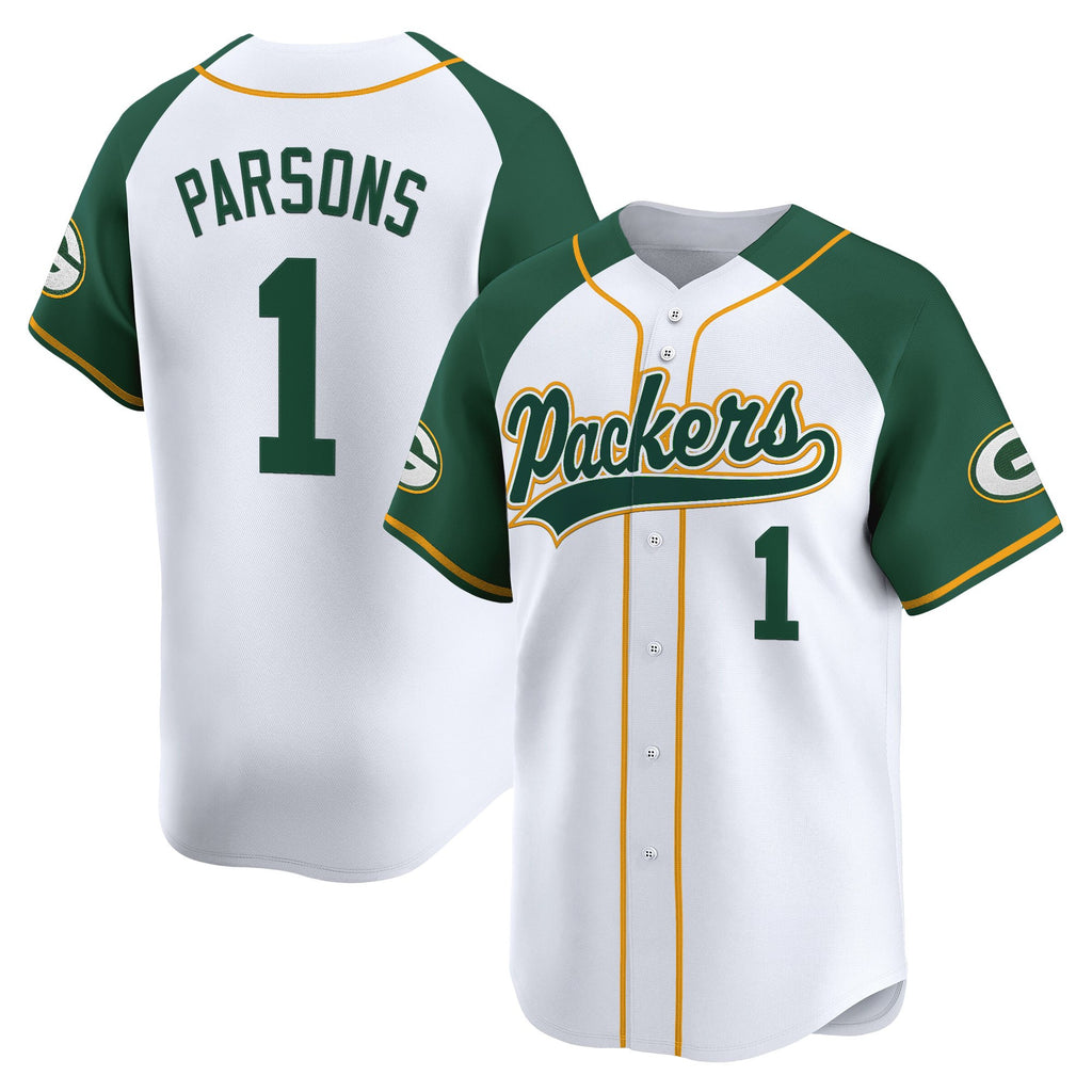 Men's Green Bay Packers 2025 Vapor Baseball Jersey - All Stitched