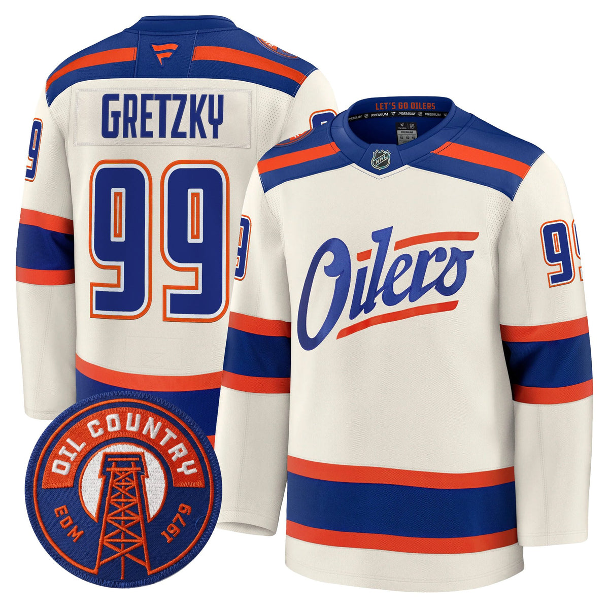 Edmonton Oilers 2025/26 Premium Jersey - All Stitched
