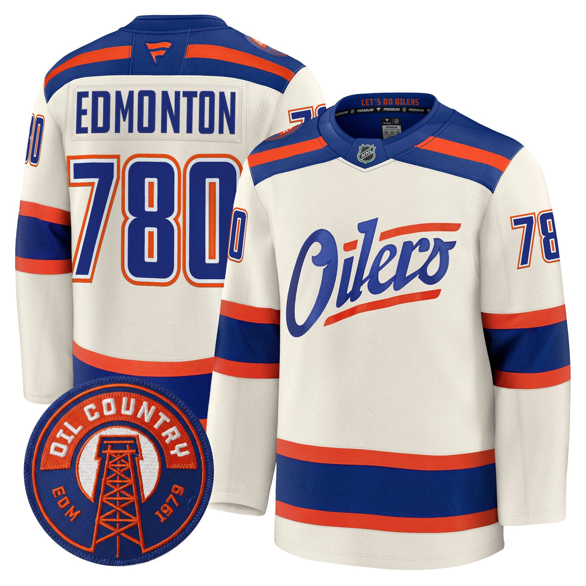 Edmonton Oilers 2025/26 Premium Jersey - All Stitched
