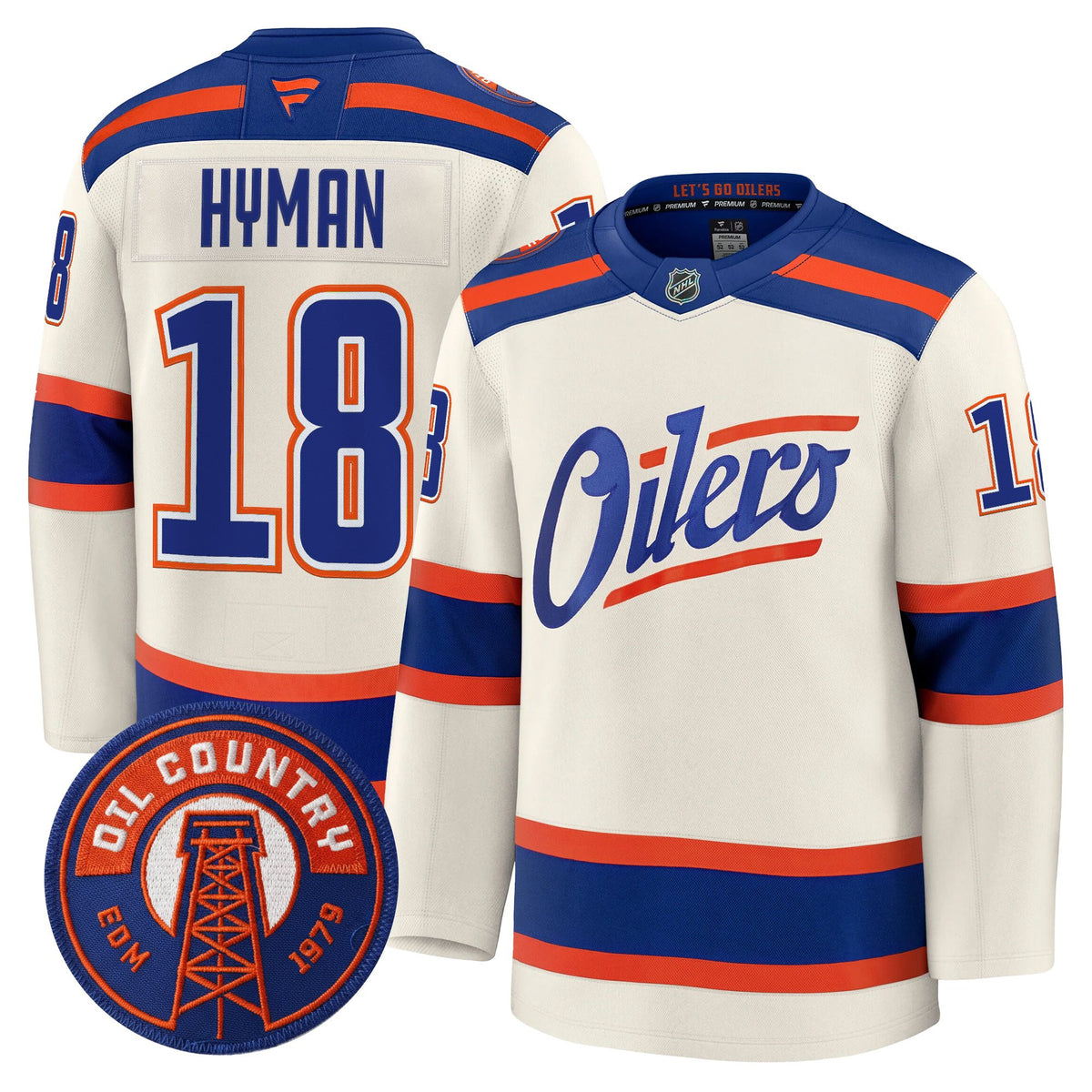 Edmonton Oilers 2025/26 Premium Jersey - All Stitched