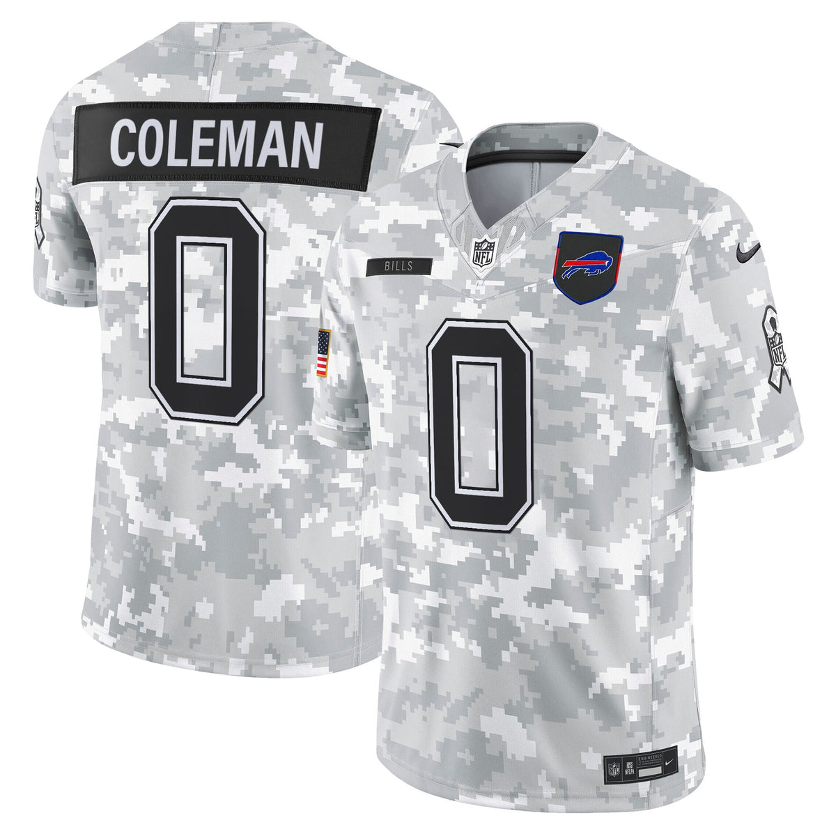 Men's Buffalo Bills 2025 Salute to Service Vapor Limited Jersey - All Stitched