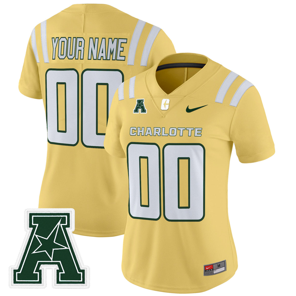 Charlotte 49ers 2025 Vapor Limited Custom Jersey - All Stitched