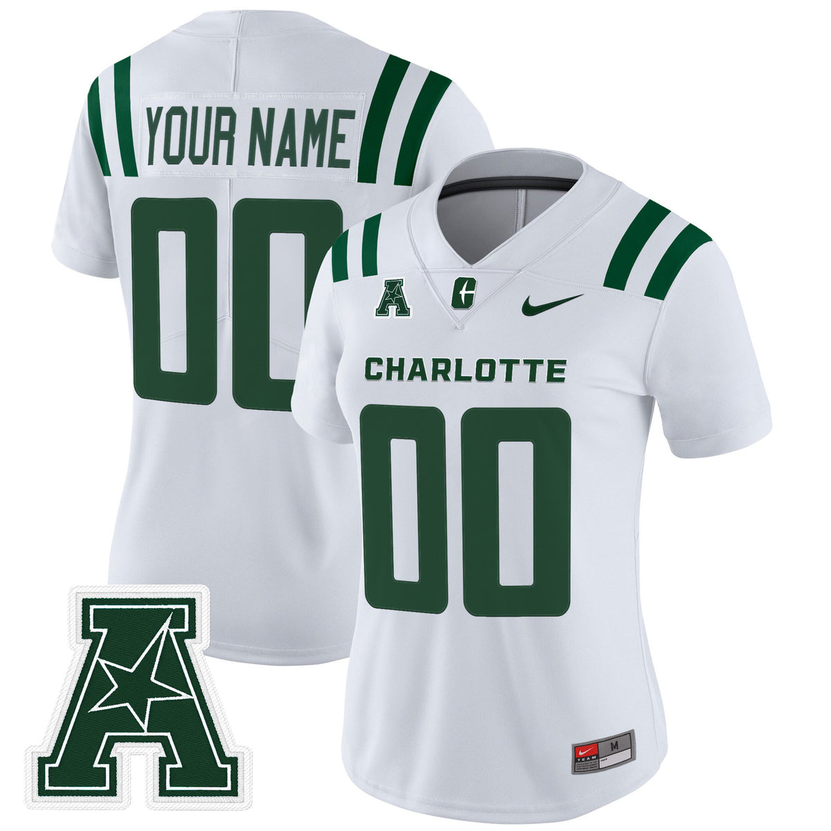 Charlotte 49ers 2025 Vapor Limited Custom Jersey - All Stitched
