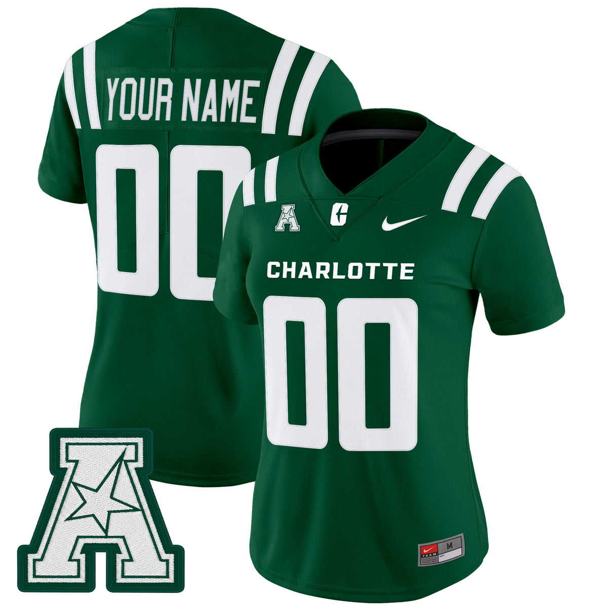 Charlotte 49ers 2025 Vapor Limited Custom Jersey - All Stitched